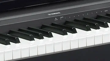 The Yamaha P45 eletrical piano